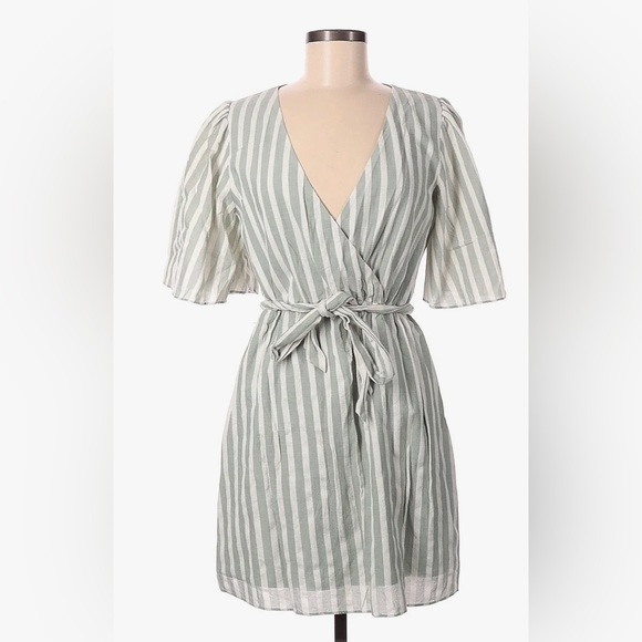 NWT!!! Gianni Bini Sweet Sorbet Blue Striped Dress size small - Picture 2 of 5